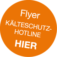 Kälteschutz-Hotline Flyer Kälteschutz-Hotline Flyer