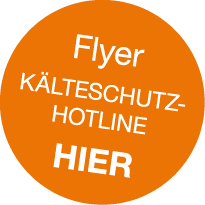 Flyer Kälteschutz-Hotline